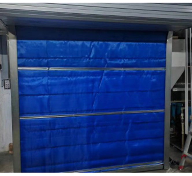 无机布防火卷帘门